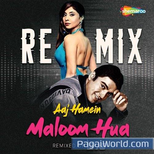 Aaj Hamein Maloom Hua   Remix Poster