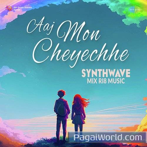 Aaj Mon Cheyechhe Synthwave Mix Aaj Mon Cheyechhe Synthwave Mix Poster
