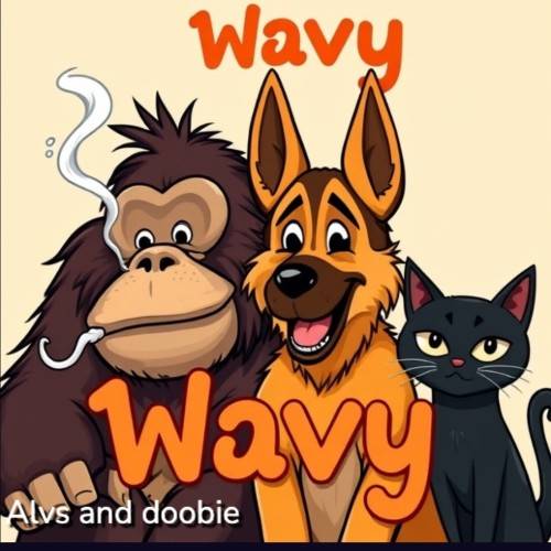 Alvs and doobie Poster