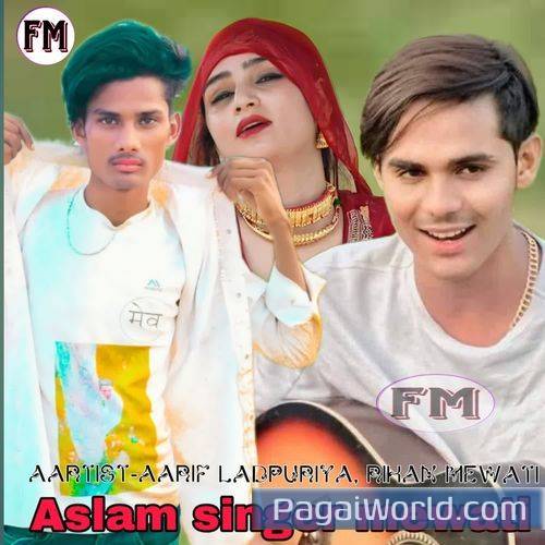 Aslam singer mewati Poster