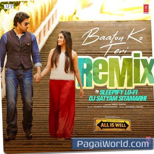 Baaton Ko Teri RemixRemix By Sleepify Lo FiDj Satyam Sitamarhi Poster