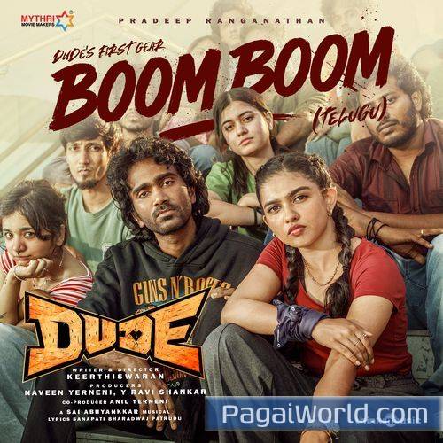 Boom Boom From Dude Telugu Boom Boom From Dude Telugu Poster