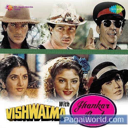 Dil Le Gayi Teri Bindiya With Jhankar Beats Film   Vishwatma Poster
