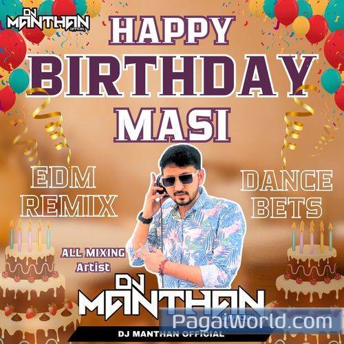 Happy Birthday Masi EDM Remix Dance Beats Happy Birthday Masi EDM Remix Dance Beats Poster