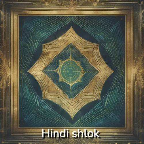 Hindi shlok Hindi shlok Poster