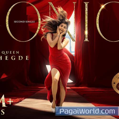 Monica Coolie Superstar Rajinikanth Poster