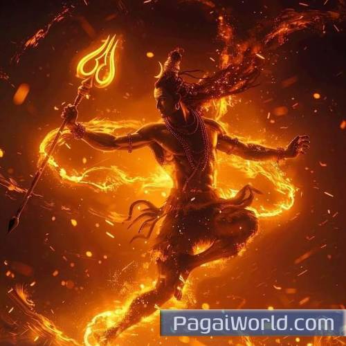 Shiv Tandav Stotram Har Har Shiv Shankar Sachet Poster