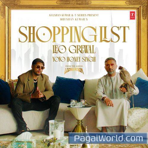 Shopping List Poster