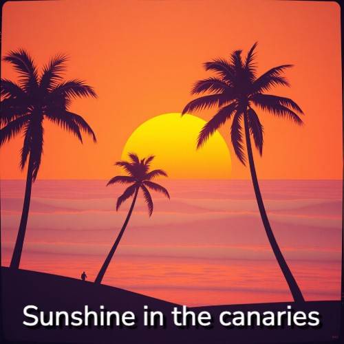 Sunshine in the canaries Poster