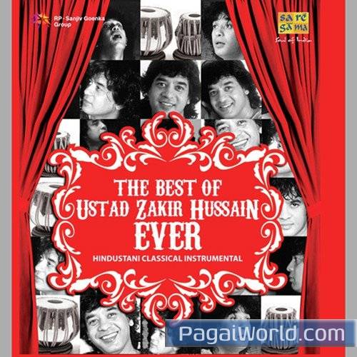 Tabla Solo Gharana Punjabi Recital   Ustad Zakir Hussain Poster