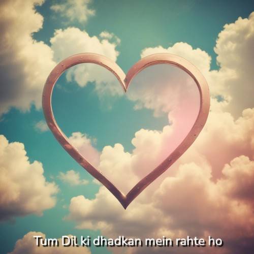 Tum Dil ki dhadkan mein rahte ho Poster