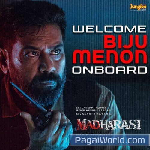 Welcome Onboard Biju Menon From Madharasi Welcome Onboard Biju Menon From Madharasi Poster