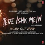 Tere Ishk Mein Dhanush Kriti Poster